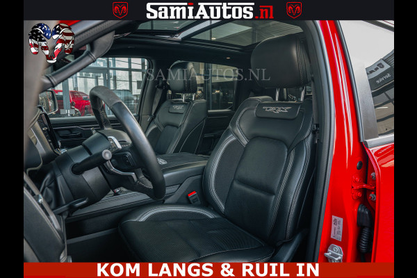 Dodge Ram TRX HELLCAT | 6.2 V8 702PK | FLAME RED | BOM VOL | CARBON | RAMBAR | HUD | LPG | BEAD-LOCK WHEELS | CREW CAB 5 PERSOONS | BEDRIJFS AUTO DUBBELE CABINE DC |
