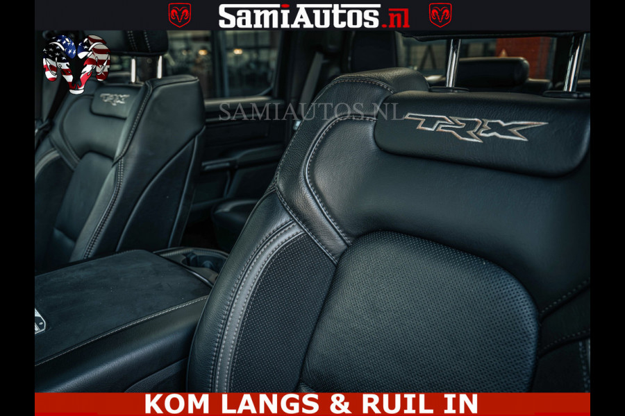 Dodge Ram TRX HELLCAT | 6.2 V8 702PK | FLAME RED | BOM VOL | CARBON | RAMBAR | HUD | LPG | BEAD-LOCK WHEELS | CREW CAB 5 PERSOONS | BEDRIJFS AUTO DUBBELE CABINE DC |