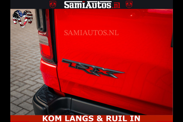 Dodge Ram TRX HELLCAT | 6.2 V8 702PK | FLAME RED | BOM VOL | CARBON | RAMBAR | HUD | LPG | BEAD-LOCK WHEELS | CREW CAB 5 PERSOONS | BEDRIJFS AUTO DUBBELE CABINE DC |