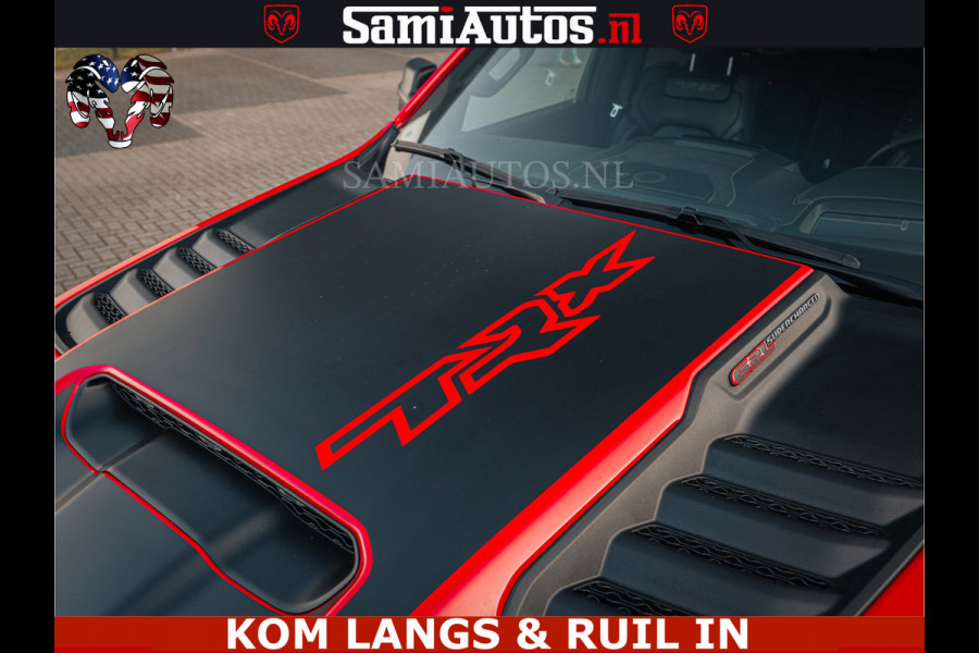 Dodge Ram TRX HELLCAT | 6.2 V8 702PK | FLAME RED | BOM VOL | CARBON | RAMBAR | HUD | LPG | BEAD-LOCK WHEELS | CREW CAB 5 PERSOONS | BEDRIJFS AUTO DUBBELE CABINE DC |
