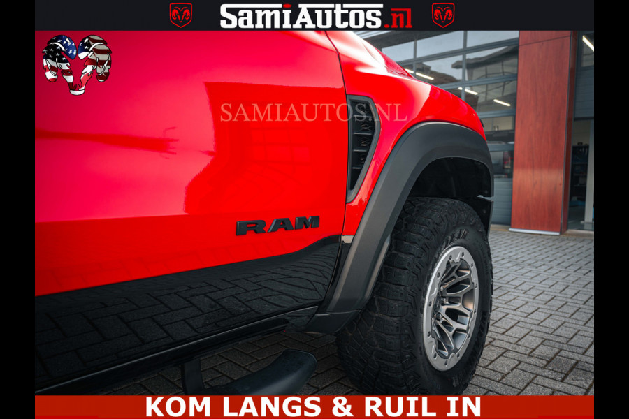 Dodge Ram TRX HELLCAT | 6.2 V8 702PK | FLAME RED | BOM VOL | CARBON | RAMBAR | HUD | LPG | BEAD-LOCK WHEELS | CREW CAB 5 PERSOONS | BEDRIJFS AUTO DUBBELE CABINE DC |