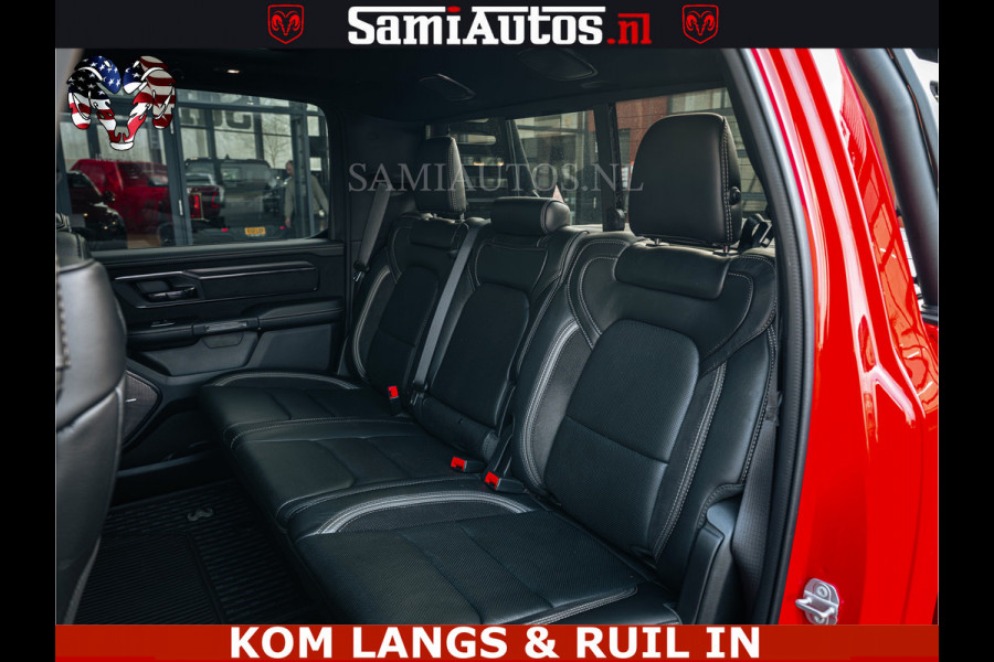 Dodge Ram TRX HELLCAT | 6.2 V8 702PK | FLAME RED | BOM VOL | CARBON | RAMBAR | HUD | LPG | BEAD-LOCK WHEELS | CREW CAB 5 PERSOONS | BEDRIJFS AUTO DUBBELE CABINE DC |