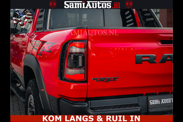 Dodge Ram TRX HELLCAT | 6.2 V8 702PK | FLAME RED | BOM VOL | CARBON | RAMBAR | HUD | LPG | BEAD-LOCK WHEELS | CREW CAB 5 PERSOONS | BEDRIJFS AUTO DUBBELE CABINE DC |