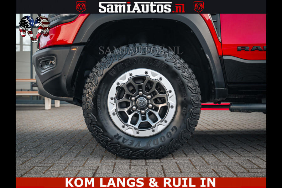 Dodge Ram TRX HELLCAT | 6.2 V8 702PK | FLAME RED | BOM VOL | CARBON | RAMBAR | HUD | LPG | BEAD-LOCK WHEELS | CREW CAB 5 PERSOONS | BEDRIJFS AUTO DUBBELE CABINE DC |