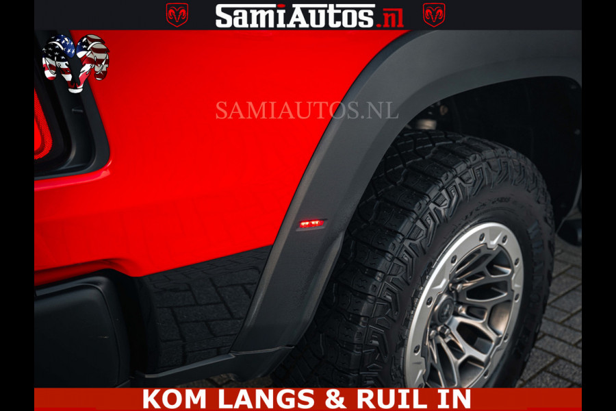 Dodge Ram TRX HELLCAT | 6.2 V8 702PK | FLAME RED | BOM VOL | CARBON | RAMBAR | HUD | LPG | BEAD-LOCK WHEELS | CREW CAB 5 PERSOONS | BEDRIJFS AUTO DUBBELE CABINE DC |