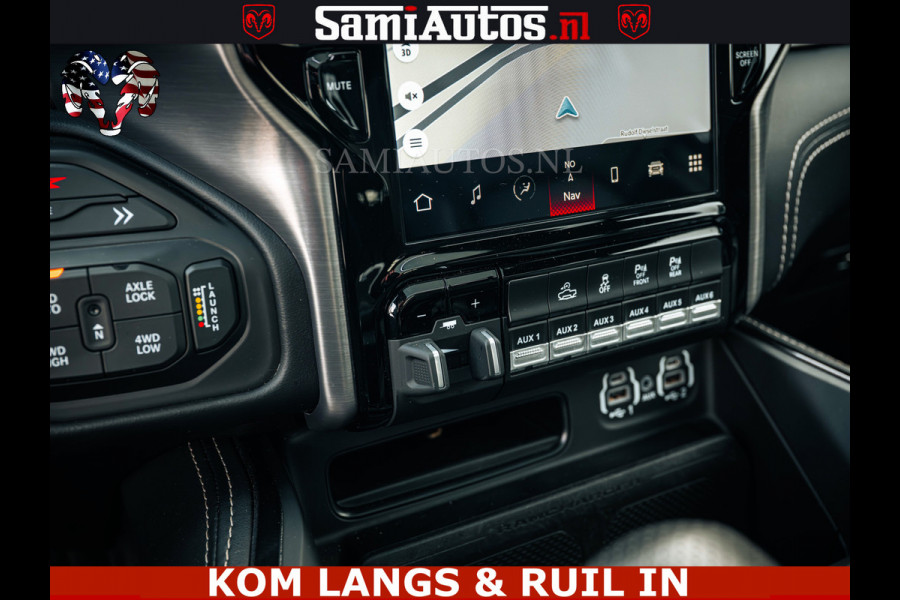 Dodge Ram TRX HELLCAT | 6.2 V8 702PK | FLAME RED | BOM VOL | CARBON | RAMBAR | HUD | LPG | BEAD-LOCK WHEELS | CREW CAB 5 PERSOONS | BEDRIJFS AUTO DUBBELE CABINE DC |