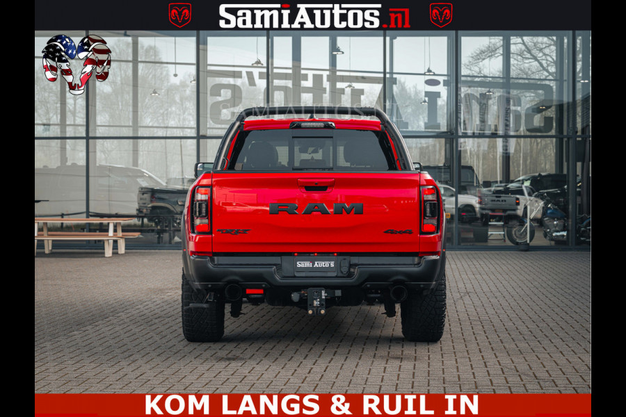 Dodge Ram TRX HELLCAT | 6.2 V8 702PK | FLAME RED | BOM VOL | CARBON | RAMBAR | HUD | LPG | BEAD-LOCK WHEELS | CREW CAB 5 PERSOONS | BEDRIJFS AUTO DUBBELE CABINE DC |