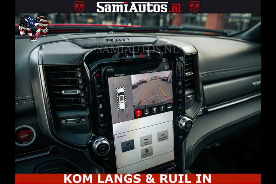 Dodge Ram TRX HELLCAT | 6.2 V8 702PK | FLAME RED | BOM VOL | CARBON | RAMBAR | HUD | LPG | BEAD-LOCK WHEELS | CREW CAB 5 PERSOONS | BEDRIJFS AUTO DUBBELE CABINE DC |