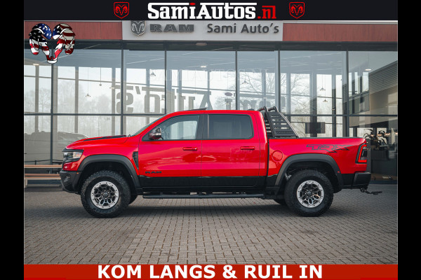 Dodge Ram TRX HELLCAT | 6.2 V8 702PK | FLAME RED | BOM VOL | CARBON | RAMBAR | HUD | LPG | BEAD-LOCK WHEELS | CREW CAB 5 PERSOONS | BEDRIJFS AUTO DUBBELE CABINE DC |
