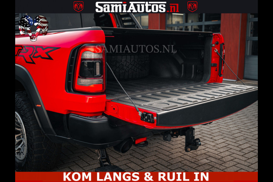 Dodge Ram TRX HELLCAT | 6.2 V8 702PK | FLAME RED | BOM VOL | CARBON | RAMBAR | HUD | LPG | BEAD-LOCK WHEELS | CREW CAB 5 PERSOONS | BEDRIJFS AUTO DUBBELE CABINE DC |