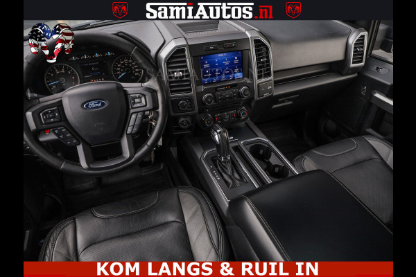 Ford USA F-150 5.0 V8 4X4 | MAT OLIVE GREEN | ZEER DIK | CAMERA | 3500KG | PANORAMA | LEDER | GO RHINO ROLLBAR | CRUISE CONTROL | PRINS LPG | BAKFLIP COVER | Deze pick-up is leverbaar met zowel een groot rijbewijs (C) als een klein rijbewijs (B). Laat ons weten wat jouw voorkeur is.