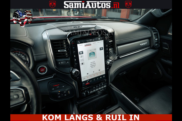 Dodge Ram TRX HELLCAT | 6.2 V8 702PK | FLAME RED | BOM VOL | CARBON | RAMBAR | HUD | LPG | BEAD-LOCK WHEELS | CREW CAB 5 PERSOONS | BEDRIJFS AUTO DUBBELE CABINE DC |