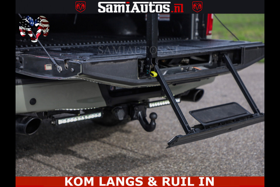 Ford USA F-150 5.0 V8 4X4 | MAT OLIVE GREEN | ZEER DIK | CAMERA | 3500KG | PANORAMA | LEDER | GO RHINO ROLLBAR | CRUISE CONTROL | PRINS LPG | BAKFLIP COVER | Deze pick-up is leverbaar met zowel een groot rijbewijs (C) als een klein rijbewijs (B). Laat ons weten wat jouw voorkeur is.