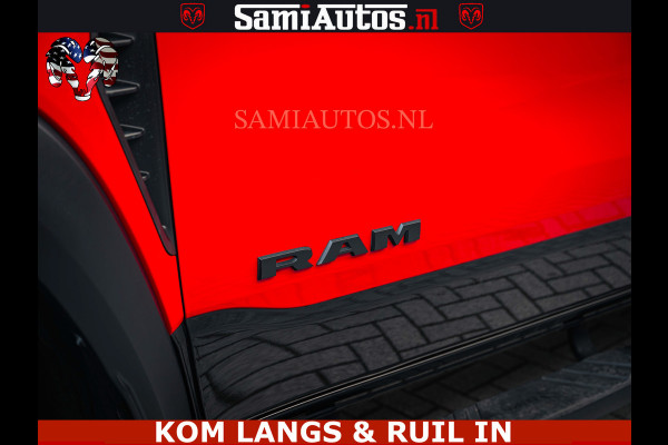 Dodge Ram TRX HELLCAT | 6.2 V8 702PK | FLAME RED | BOM VOL | CARBON | RAMBAR | HUD | LPG | BEAD-LOCK WHEELS | CREW CAB 5 PERSOONS | BEDRIJFS AUTO DUBBELE CABINE DC |