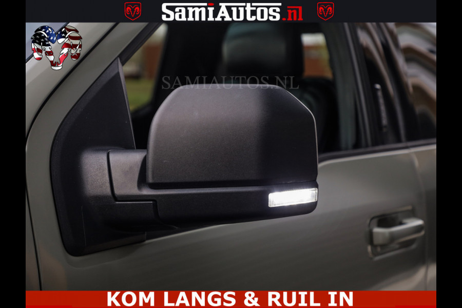 Ford USA F-150 5.0 V8 4X4 | MAT OLIVE GREEN | ZEER DIK | CAMERA | 3500KG | PANORAMA | LEDER | GO RHINO ROLLBAR | CRUISE CONTROL | PRINS LPG | BAKFLIP COVER | Deze pick-up is leverbaar met zowel een groot rijbewijs (C) als een klein rijbewijs (B). Laat ons weten wat jouw voorkeur is.