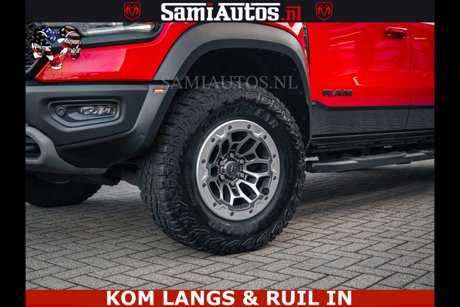 Dodge Ram TRX HELLCAT | 6.2 V8 702PK | FLAME RED | BOM VOL | CARBON | RAMBAR | HUD | LPG | BEAD-LOCK WHEELS | CREW CAB 5 PERSOONS | BEDRIJFS AUTO DUBBELE CABINE DC |