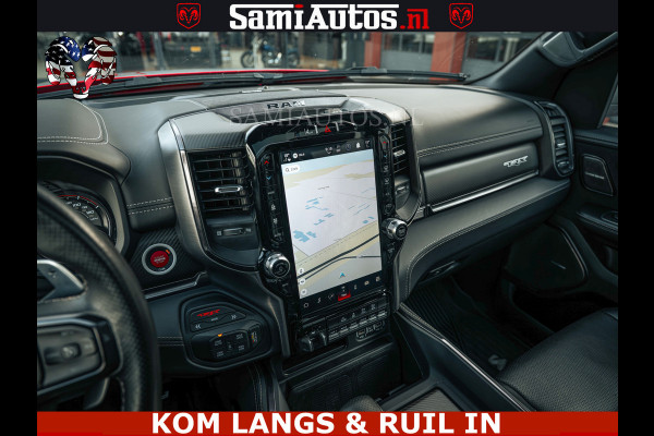 Dodge Ram TRX HELLCAT | 6.2 V8 702PK | FLAME RED | BOM VOL | CARBON | RAMBAR | HUD | LPG | BEAD-LOCK WHEELS | CREW CAB 5 PERSOONS | BEDRIJFS AUTO DUBBELE CABINE DC |