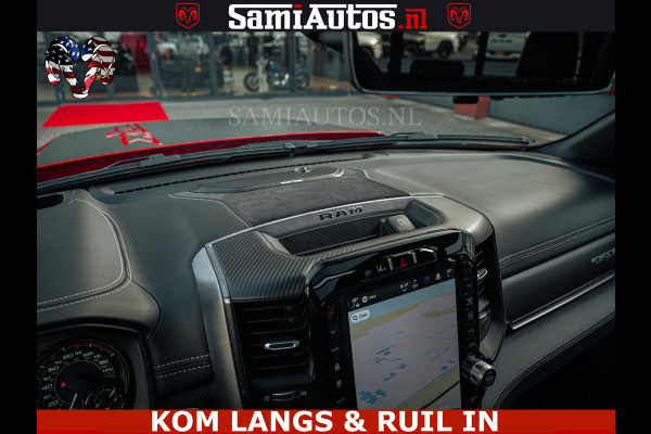 Dodge Ram TRX HELLCAT | 6.2 V8 702PK | FLAME RED | BOM VOL | CARBON | RAMBAR | HUD | LPG | BEAD-LOCK WHEELS | CREW CAB 5 PERSOONS | BEDRIJFS AUTO DUBBELE CABINE DC |