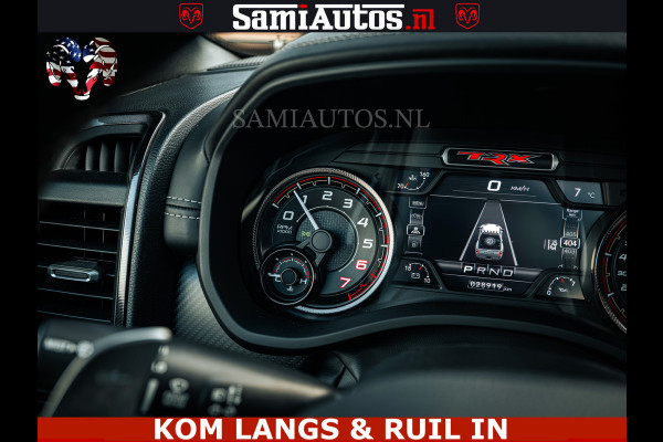 Dodge Ram TRX HELLCAT | 6.2 V8 702PK | FLAME RED | BOM VOL | CARBON | RAMBAR | HUD | LPG | BEAD-LOCK WHEELS | CREW CAB 5 PERSOONS | BEDRIJFS AUTO DUBBELE CABINE DC |