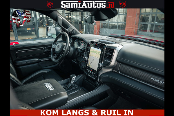 Dodge Ram TRX HELLCAT | 6.2 V8 702PK | FLAME RED | BOM VOL | CARBON | RAMBAR | HUD | LPG | BEAD-LOCK WHEELS | CREW CAB 5 PERSOONS | BEDRIJFS AUTO DUBBELE CABINE DC |