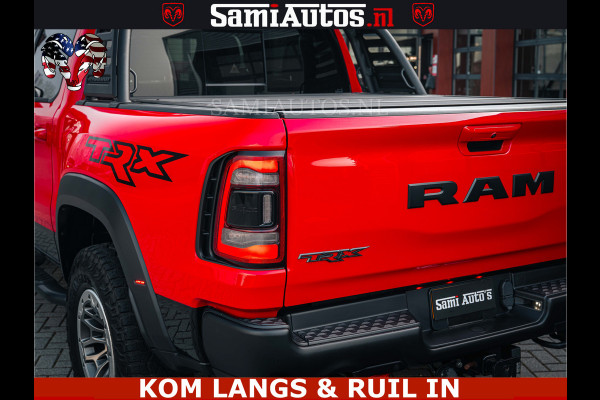 Dodge Ram TRX HELLCAT | 6.2 V8 702PK | FLAME RED | BOM VOL | CARBON | RAMBAR | HUD | LPG | BEAD-LOCK WHEELS | CREW CAB 5 PERSOONS | BEDRIJFS AUTO DUBBELE CABINE DC |