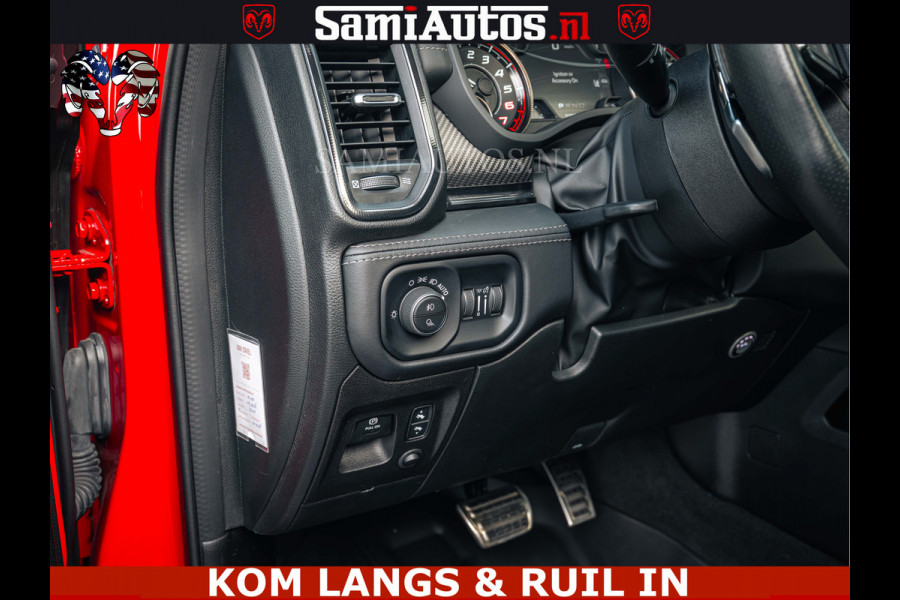 Dodge Ram TRX HELLCAT | 6.2 V8 702PK | FLAME RED | BOM VOL | CARBON | RAMBAR | HUD | LPG | BEAD-LOCK WHEELS | CREW CAB 5 PERSOONS | BEDRIJFS AUTO DUBBELE CABINE DC |
