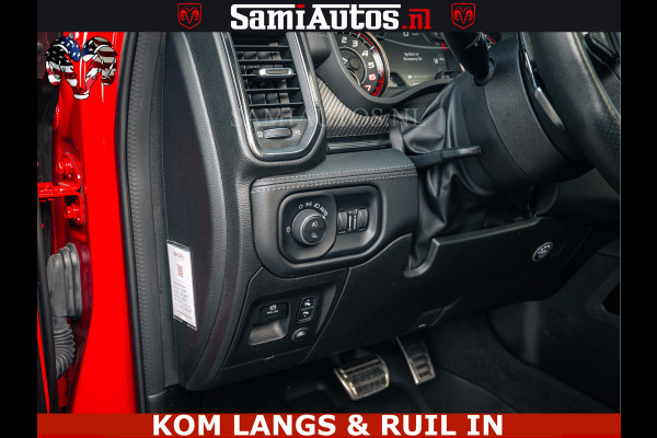 Dodge Ram TRX HELLCAT | 6.2 V8 702PK | FLAME RED | BOM VOL | CARBON | RAMBAR | HUD | LPG | BEAD-LOCK WHEELS | CREW CAB 5 PERSOONS | BEDRIJFS AUTO DUBBELE CABINE DC |