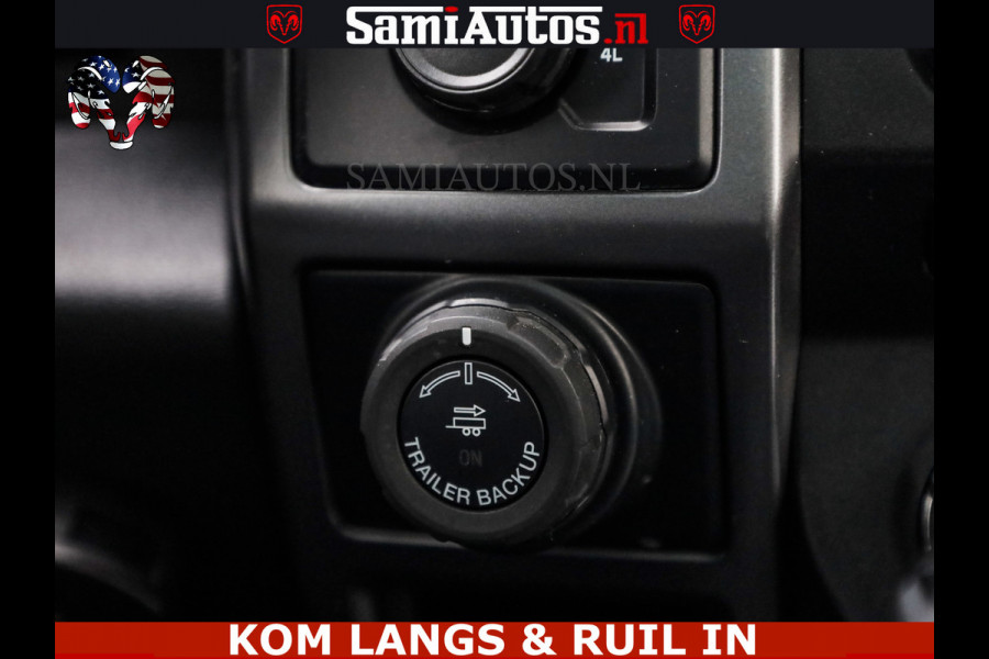 Ford USA F-150 5.0 V8 4X4 | MAT OLIVE GREEN | ZEER DIK | CAMERA | 3500KG | PANORAMA | LEDER | GO RHINO ROLLBAR | CRUISE CONTROL | PRINS LPG | BAKFLIP COVER | Deze pick-up is leverbaar met zowel een groot rijbewijs (C) als een klein rijbewijs (B). Laat ons weten wat jouw voorkeur is.