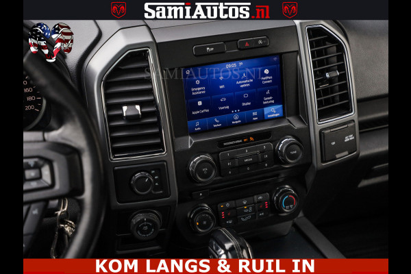 Ford USA F-150 5.0 V8 4X4 | MAT OLIVE GREEN | ZEER DIK | CAMERA | 3500KG | PANORAMA | LEDER | GO RHINO ROLLBAR | CRUISE CONTROL | PRINS LPG | BAKFLIP COVER | Deze pick-up is leverbaar met zowel een groot rijbewijs (C) als een klein rijbewijs (B). Laat ons weten wat jouw voorkeur is.
