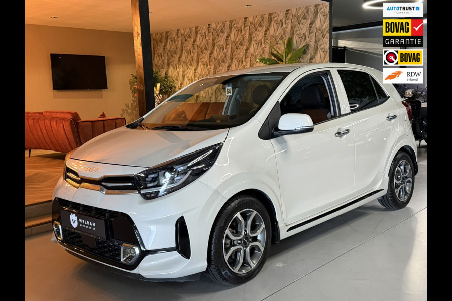 Kia Picanto 1.2 GT-Line|Automaat|Crème kleur|StoelVW|StuurVW|Keyless|CarPlay|LED|Rijklaar