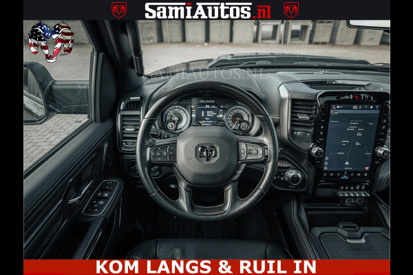 Dodge Ram LIMITED | 5.7 V8 HEMI 402PK | TUFF WIELEN | MEEST VOLLE LIMITED | PRACHTIGE KLEUR GRANITE CRYSTAL PEARL | CREW CAB | DUBBELE CABINE DC 5 PERSOONS | CREW CAB 5 PERSOONS | DUBBELE CABINE DC | MEEST ROYALE EN COMFORTABELE BEDRIJFSAUTO | HEAD-UP | LUCHTVERING | RONDOM CAMERA | MWK KLEP | PANORAMA DAK |