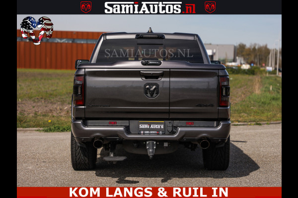Dodge Ram LIMITED | 5.7 V8 HEMI 402PK | TUFF WIELEN | MEEST VOLLE LIMITED | PRACHTIGE KLEUR GRANITE CRYSTAL PEARL | CREW CAB | DUBBELE CABINE DC 5 PERSOONS | CREW CAB 5 PERSOONS | DUBBELE CABINE DC | MEEST ROYALE EN COMFORTABELE BEDRIJFSAUTO | HEAD-UP | LUCHTVERING | RONDOM CAMERA | MWK KLEP | PANORAMA DAK |