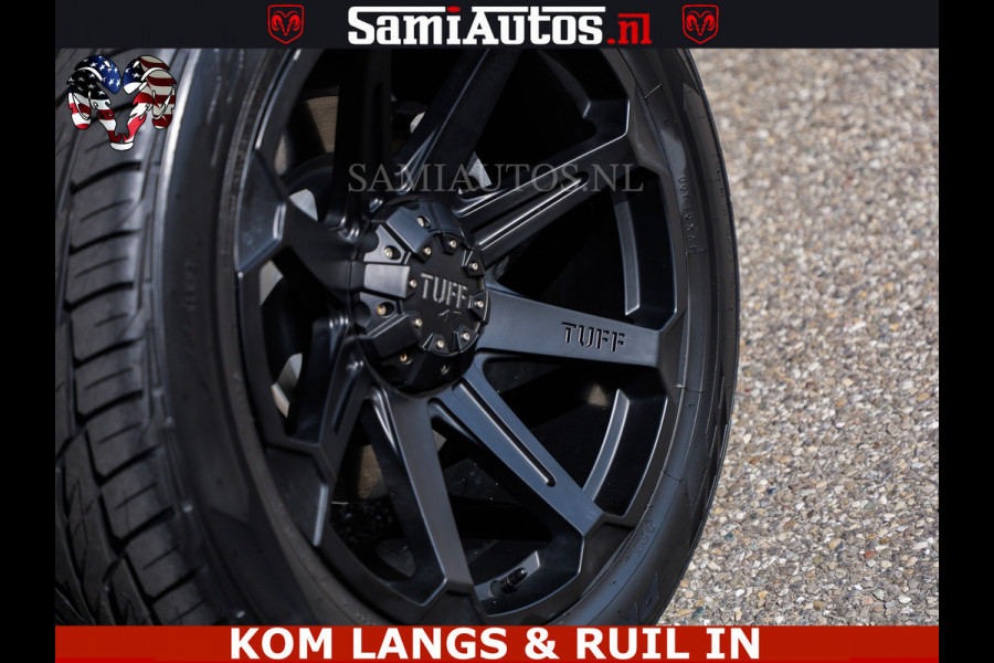 Dodge Ram LIMITED | 5.7 V8 HEMI 402PK | TUFF WIELEN | MEEST VOLLE LIMITED | PRACHTIGE KLEUR GRANITE CRYSTAL PEARL | CREW CAB | DUBBELE CABINE DC 5 PERSOONS | CREW CAB 5 PERSOONS | DUBBELE CABINE DC | MEEST ROYALE EN COMFORTABELE BEDRIJFSAUTO | HEAD-UP | LUCHTVERING | RONDOM CAMERA | MWK KLEP | PANORAMA DAK |