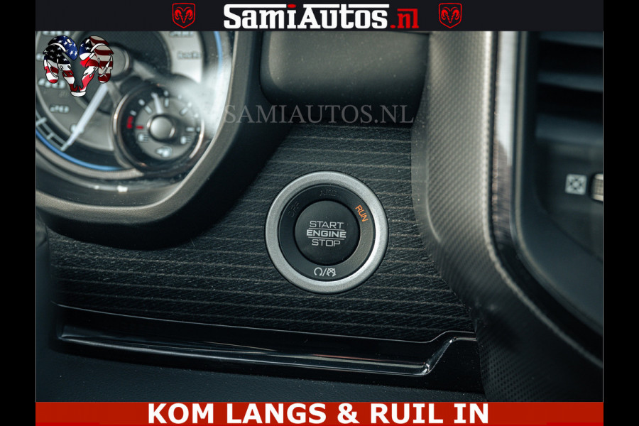 Dodge Ram LIMITED | 5.7 V8 HEMI 402PK | TUFF WIELEN | MEEST VOLLE LIMITED | PRACHTIGE KLEUR GRANITE CRYSTAL PEARL | CREW CAB | DUBBELE CABINE DC 5 PERSOONS | CREW CAB 5 PERSOONS | DUBBELE CABINE DC | MEEST ROYALE EN COMFORTABELE BEDRIJFSAUTO | HEAD-UP | LUCHTVERING | RONDOM CAMERA | MWK KLEP | PANORAMA DAK |