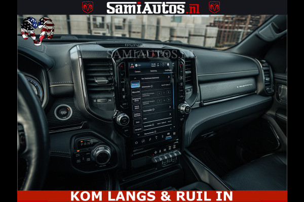 Dodge Ram LIMITED | 5.7 V8 HEMI 402PK | TUFF WIELEN | MEEST VOLLE LIMITED | PRACHTIGE KLEUR GRANITE CRYSTAL PEARL | CREW CAB | DUBBELE CABINE DC 5 PERSOONS | CREW CAB 5 PERSOONS | DUBBELE CABINE DC | MEEST ROYALE EN COMFORTABELE BEDRIJFSAUTO | HEAD-UP | LUCHTVERING | RONDOM CAMERA | MWK KLEP | PANORAMA DAK |
