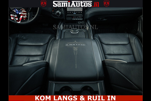 Dodge Ram LIMITED | 5.7 V8 HEMI 402PK | TUFF WIELEN | MEEST VOLLE LIMITED | PRACHTIGE KLEUR GRANITE CRYSTAL PEARL | CREW CAB | DUBBELE CABINE DC 5 PERSOONS | CREW CAB 5 PERSOONS | DUBBELE CABINE DC | MEEST ROYALE EN COMFORTABELE BEDRIJFSAUTO | HEAD-UP | LUCHTVERING | RONDOM CAMERA | MWK KLEP | PANORAMA DAK |