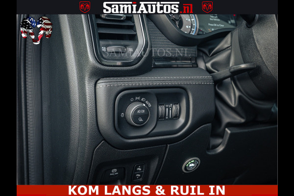 Dodge Ram LIMITED | 5.7 V8 HEMI 402PK | TUFF WIELEN | MEEST VOLLE LIMITED | PRACHTIGE KLEUR GRANITE CRYSTAL PEARL | CREW CAB | DUBBELE CABINE DC 5 PERSOONS | CREW CAB 5 PERSOONS | DUBBELE CABINE DC | MEEST ROYALE EN COMFORTABELE BEDRIJFSAUTO | HEAD-UP | LUCHTVERING | RONDOM CAMERA | MWK KLEP | PANORAMA DAK |