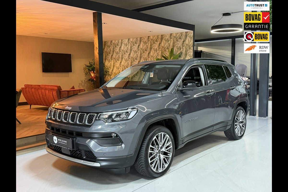Jeep Compass 4xe 190 Plug-in Hybrid Limited | 360° Camera | CarPlay | ACC | Keyless | LED | Automaat