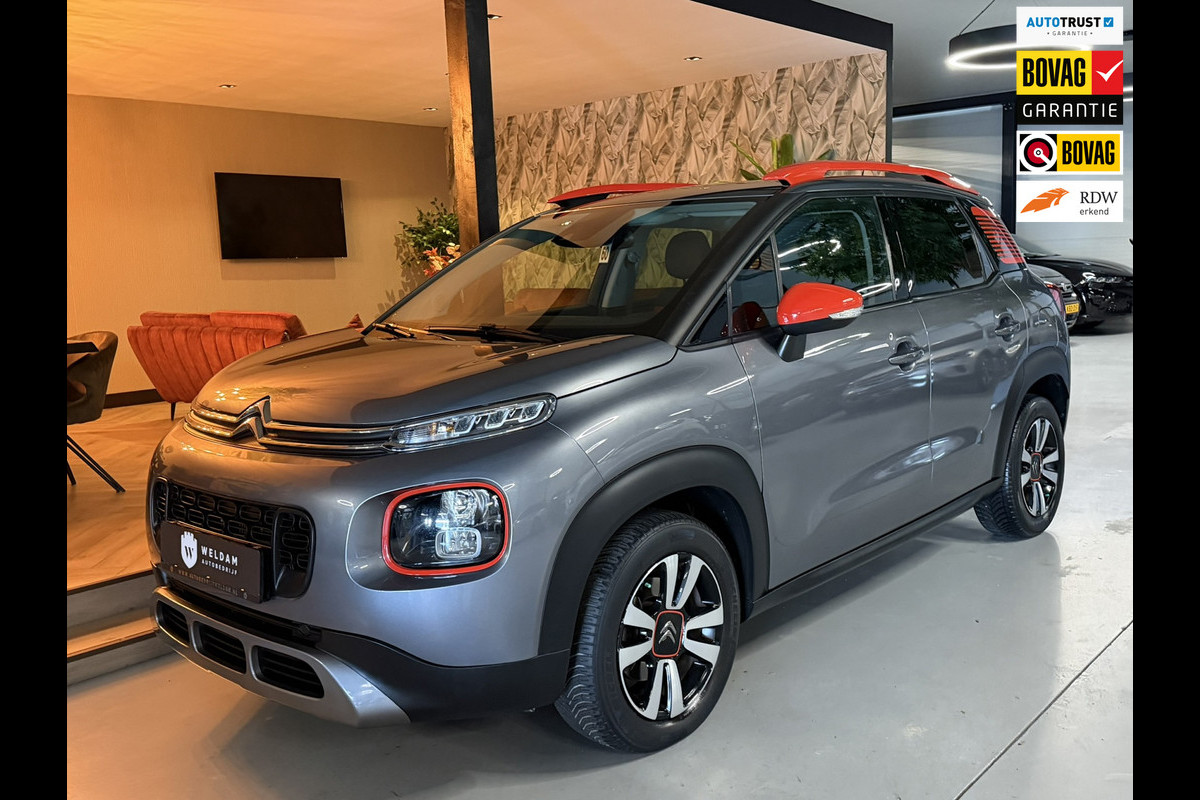 Citroën C3 Aircross 1.2 S&S Feel|Automaat|Rode accenten|360° Camera|CarPlay|Cruise|LED|Parkeerhulp|Rijklaar