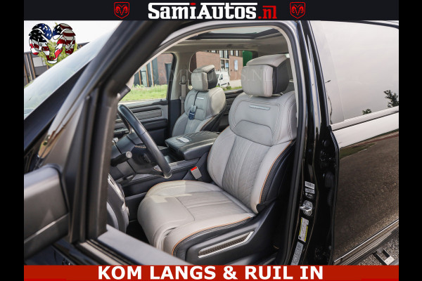 Dodge Ram TUNGSTEN BLACK OPS | 540 PK | HIGH END | MASSAGE | RAM VOL | LIMITED EDITION | DC | ROYALE 5 PERSOONS DUBBELE CABINE | GRIJSKENTEKEN | MEEST LUXE PICK UP | EERSTE EIGENAAR |