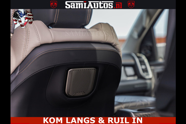 Dodge Ram TUNGSTEN BLACK OPS | 540 PK | HIGH END | MASSAGE | RAM VOL | LIMITED EDITION | DC | ROYALE 5 PERSOONS DUBBELE CABINE | GRIJSKENTEKEN | MEEST LUXE PICK UP | EERSTE EIGENAAR |