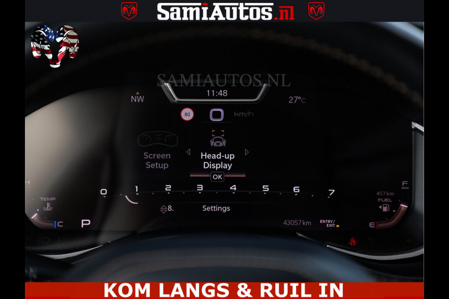 Dodge Ram TUNGSTEN BLACK OPS | 540 PK | HIGH END | MASSAGE | RAM VOL | LIMITED EDITION | DC | ROYALE 5 PERSOONS DUBBELE CABINE | GRIJSKENTEKEN | MEEST LUXE PICK UP | EERSTE EIGENAAR |