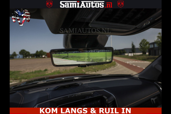 Dodge Ram TUNGSTEN BLACK OPS | 540 PK | HIGH END | MASSAGE | RAM VOL | LIMITED EDITION | DC | ROYALE 5 PERSOONS DUBBELE CABINE | GRIJSKENTEKEN | MEEST LUXE PICK UP | EERSTE EIGENAAR |