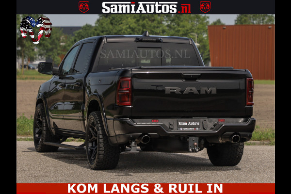 Dodge Ram TUNGSTEN BLACK OPS | 540 PK | HIGH END | MASSAGE | RAM VOL | LIMITED EDITION | DC | ROYALE 5 PERSOONS DUBBELE CABINE | GRIJSKENTEKEN | MEEST LUXE PICK UP | EERSTE EIGENAAR |