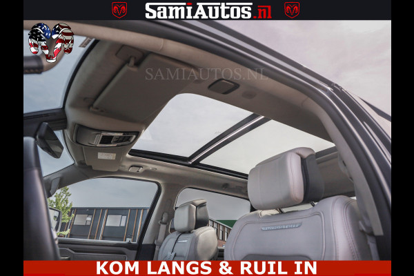 Dodge Ram TUNGSTEN BLACK OPS | 540 PK | HIGH END | MASSAGE | RAM VOL | LIMITED EDITION | DC | ROYALE 5 PERSOONS DUBBELE CABINE | GRIJSKENTEKEN | MEEST LUXE PICK UP | EERSTE EIGENAAR |