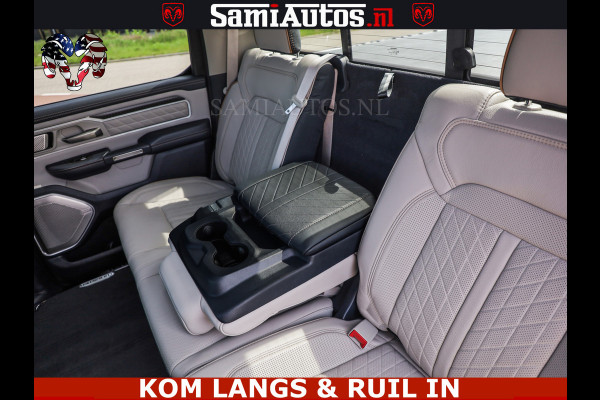 Dodge Ram TUNGSTEN BLACK OPS | 540 PK | HIGH END | MASSAGE | RAM VOL | LIMITED EDITION | DC | ROYALE 5 PERSOONS DUBBELE CABINE | GRIJSKENTEKEN | MEEST LUXE PICK UP | EERSTE EIGENAAR |