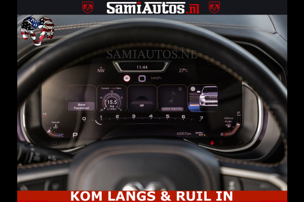 Dodge Ram TUNGSTEN BLACK OPS | 540 PK | HIGH END | MASSAGE | RAM VOL | LIMITED EDITION | DC | ROYALE 5 PERSOONS DUBBELE CABINE | GRIJSKENTEKEN | MEEST LUXE PICK UP | EERSTE EIGENAAR |