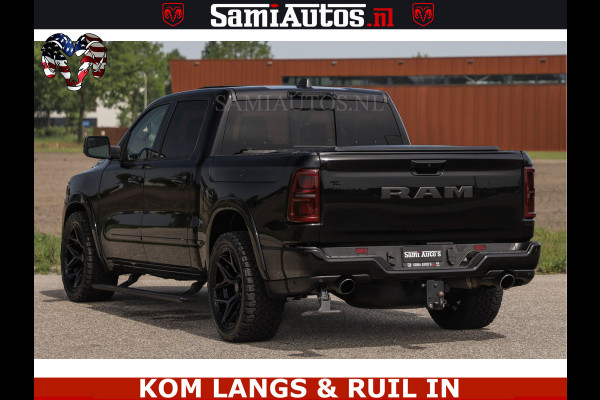 Dodge Ram TUNGSTEN BLACK OPS | 540 PK | HIGH END | MASSAGE | RAM VOL | LIMITED EDITION | DC | ROYALE 5 PERSOONS DUBBELE CABINE | GRIJSKENTEKEN | MEEST LUXE PICK UP | EERSTE EIGENAAR |
