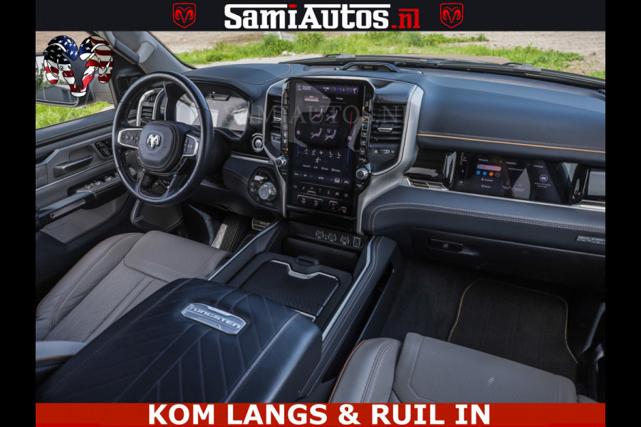 Dodge Ram TUNGSTEN BLACK OPS | 540 PK | HIGH END | MASSAGE | RAM VOL | LIMITED EDITION | DC | ROYALE 5 PERSOONS DUBBELE CABINE | GRIJSKENTEKEN | MEEST LUXE PICK UP | EERSTE EIGENAAR |