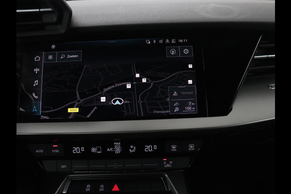Audi A3 30 TFSI Advanced Edition | Sportstoelen | Carplay | Audi Sound | Parkeerhulp | Full LED | Navigatie | Virtual Cockpit | Climate control | Bluetooth | Cruise control